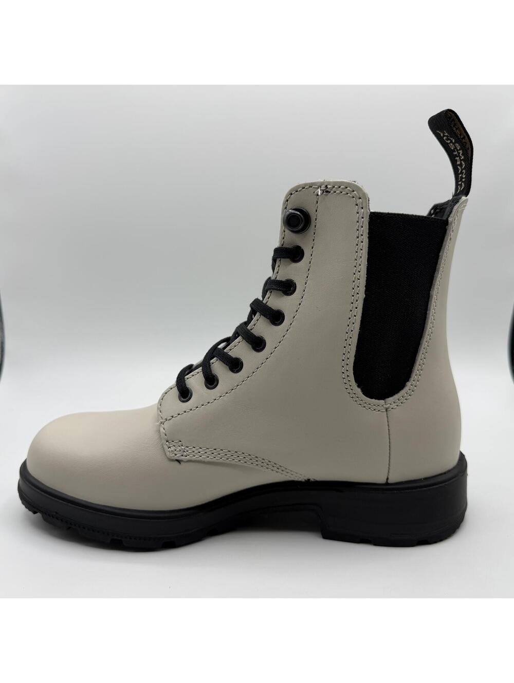 Blundstone 2324 Originals Lace Up Leather Chelsea Boots Oat Women Size 6 - Picture 6 of 11
